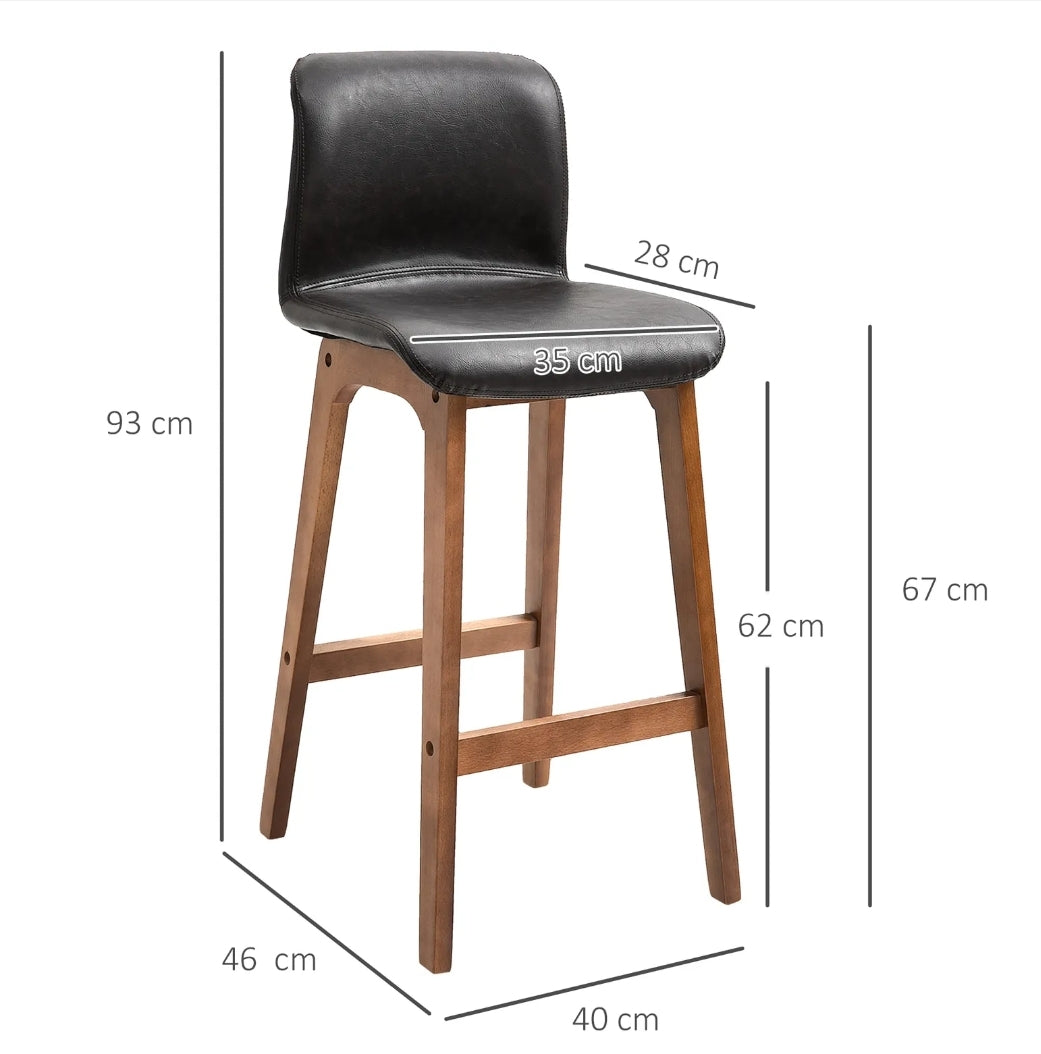 Bar stools set of 2